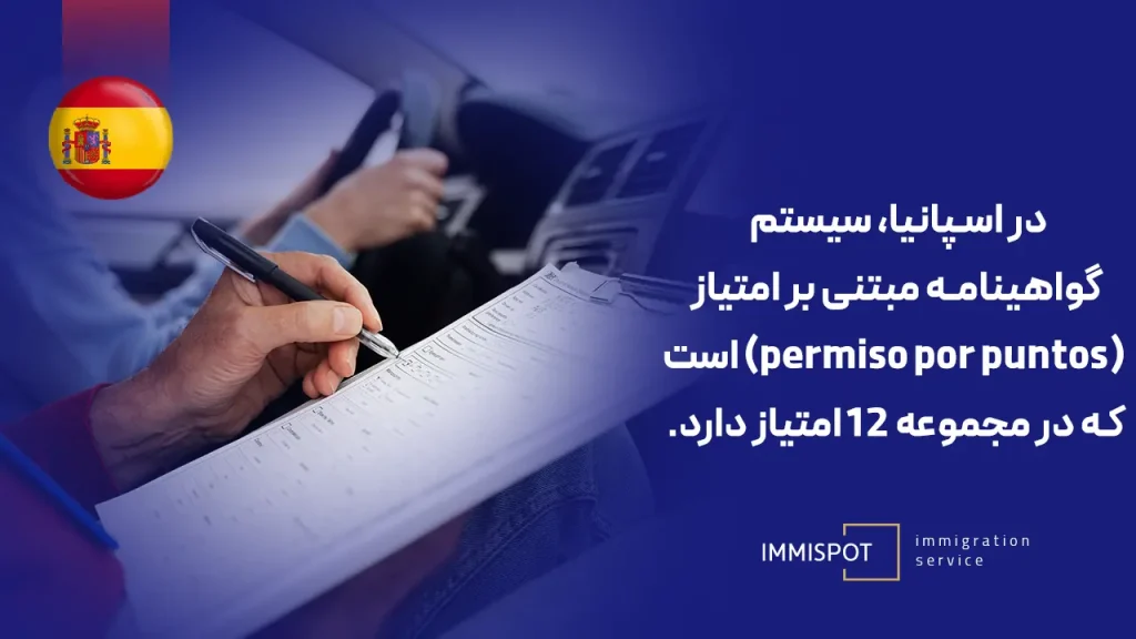 گواهینامه رانندگی در اسپانیا