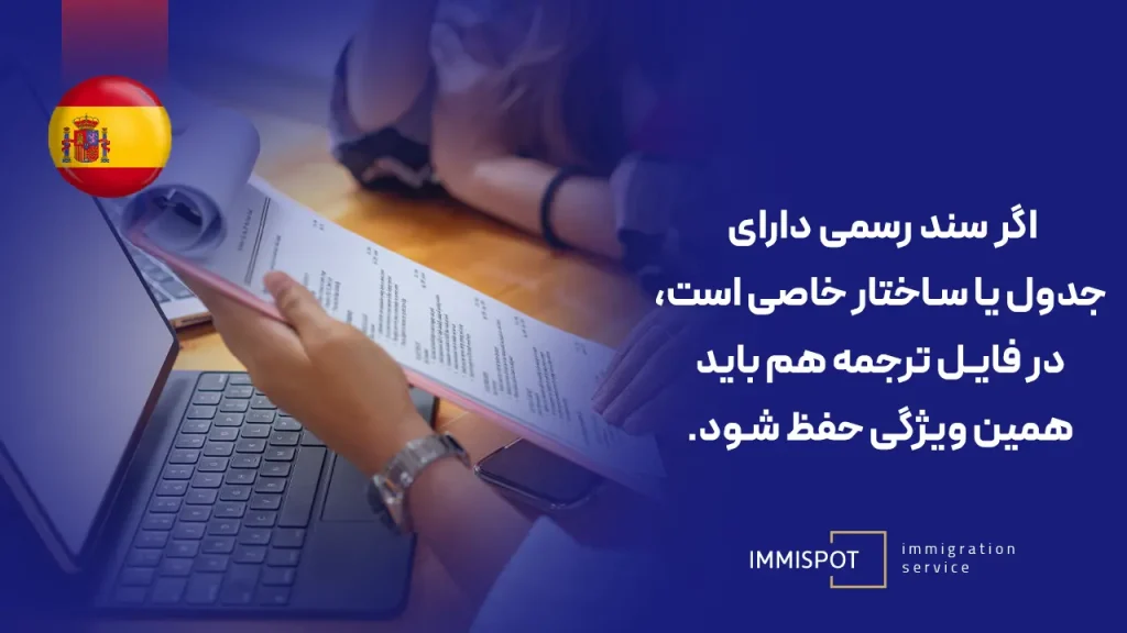 اهمیت دقت در ترجمه رسمی مدارک اسپانیایی
