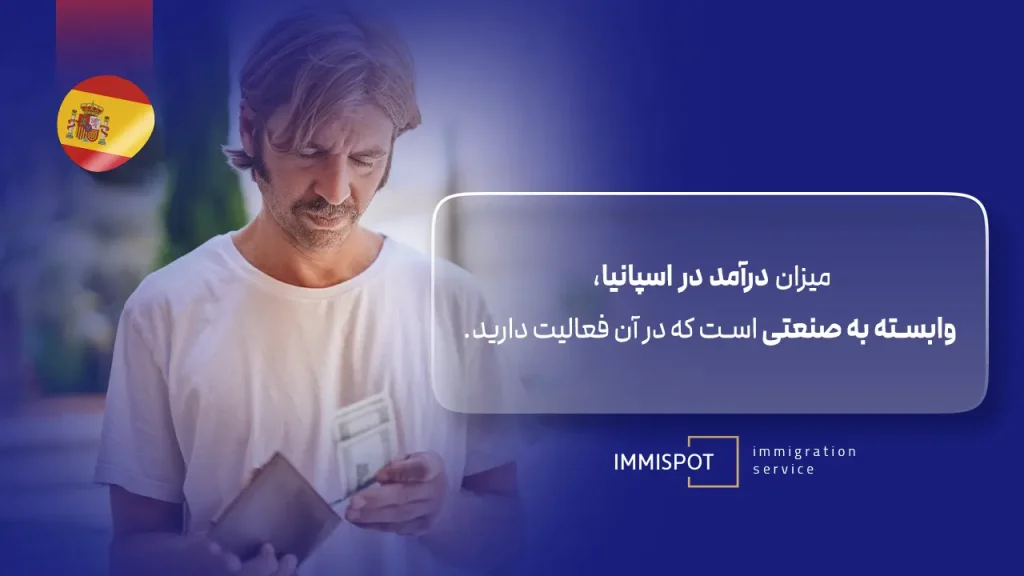 میزان حقوق شغلهای پر درآمد در اسپانیا
