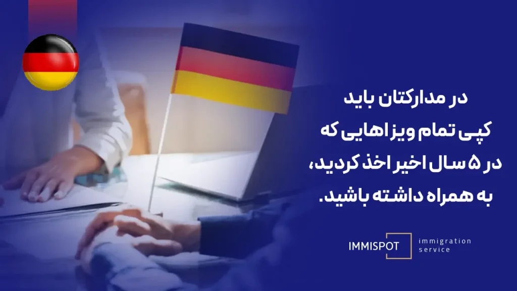 مدارک لازم برای سفارت آلمان
