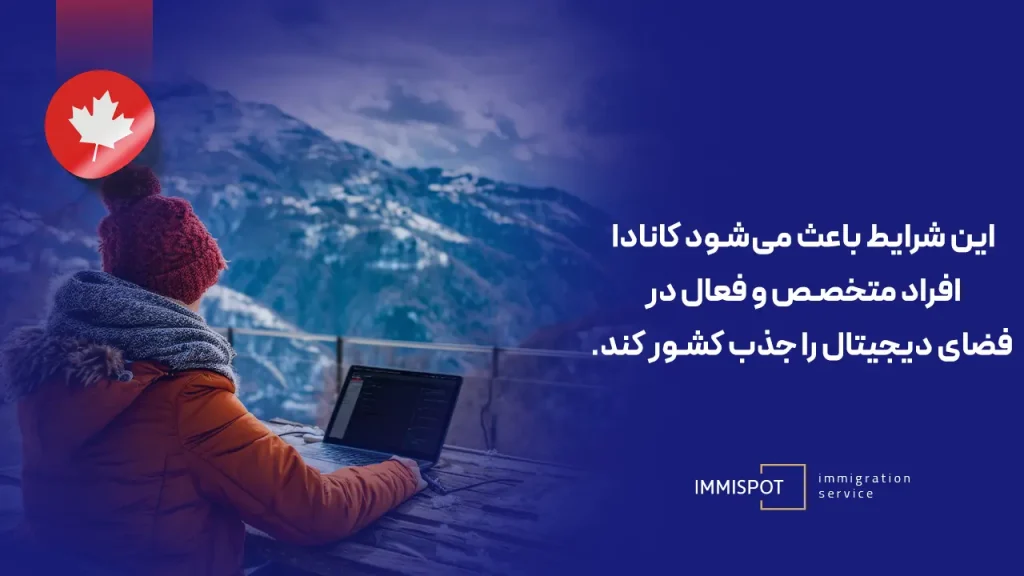 شرایط دریافت ویزای دیجیتال نومد کانادا