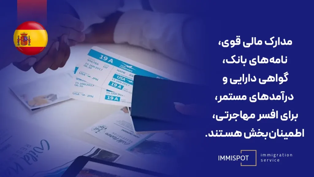سوالات مصاحبه سفارت اسپانیا برای ویزای تمکن مالی اسپانیا
