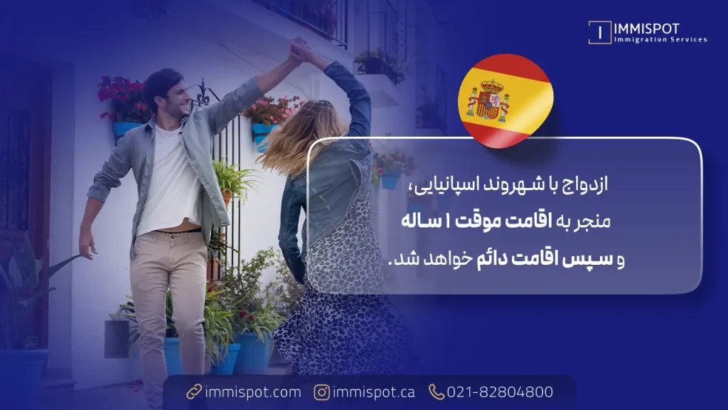مهاجرت به اسپانیا از طریق ازدواج