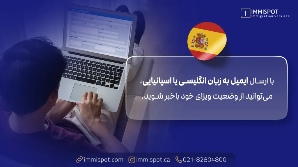 روشهای پیگیری جواب ویزای اسپانیا