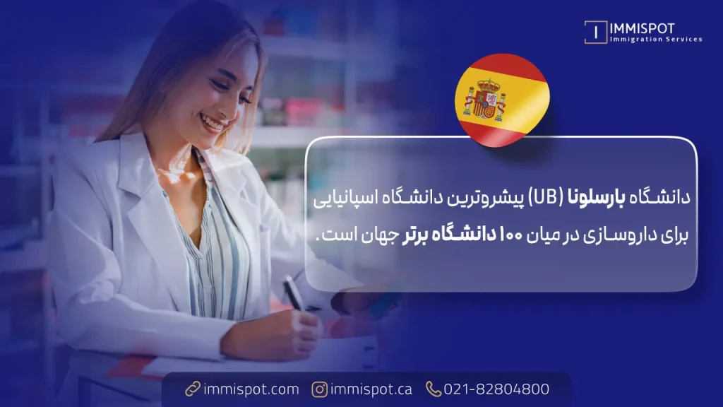شرایط تحصیل داروسازی در اسپانیا