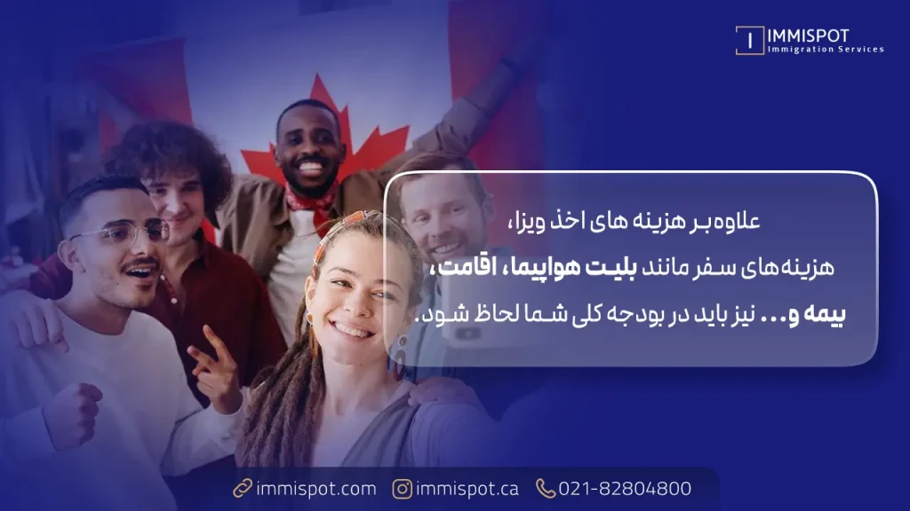 هزینه ویزای توریستی کانادا برای جام جهانی 2026