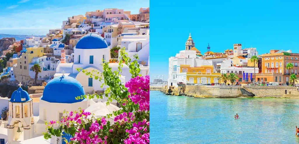 مقایسه اقامت یونان یا اسپانیا