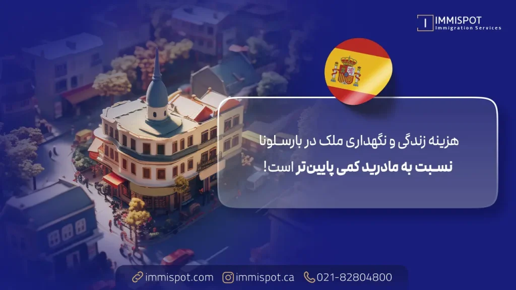 مقایسه خرید ملک در بارسلونا اسپانیا با دیگر شهرها