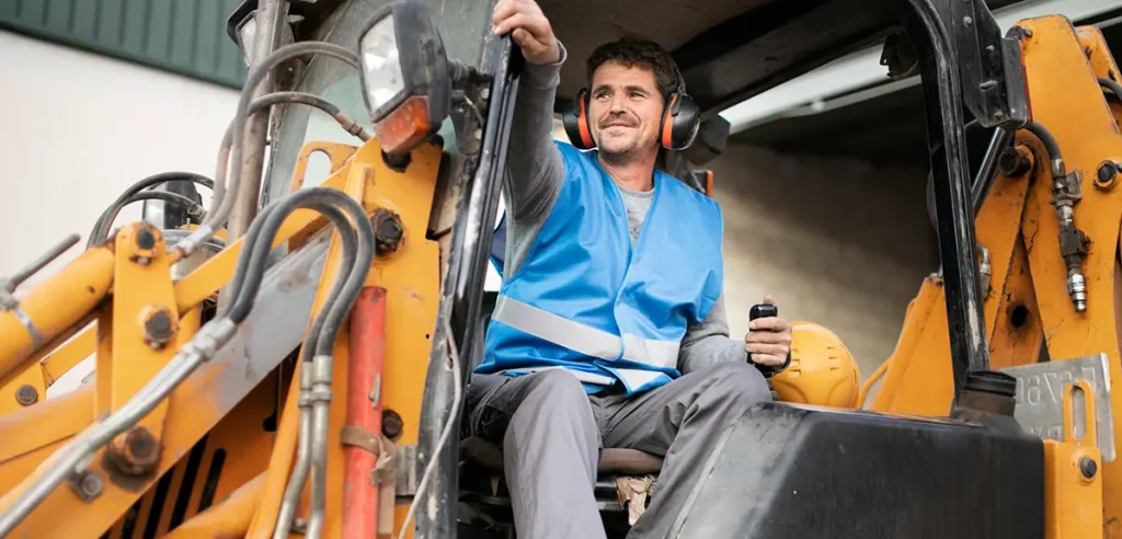 راننده جرثقیل در کانادا