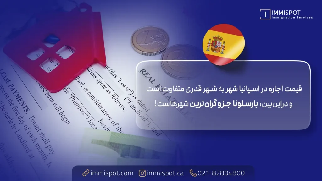 قیمت اجاره خانه در بارسلونا