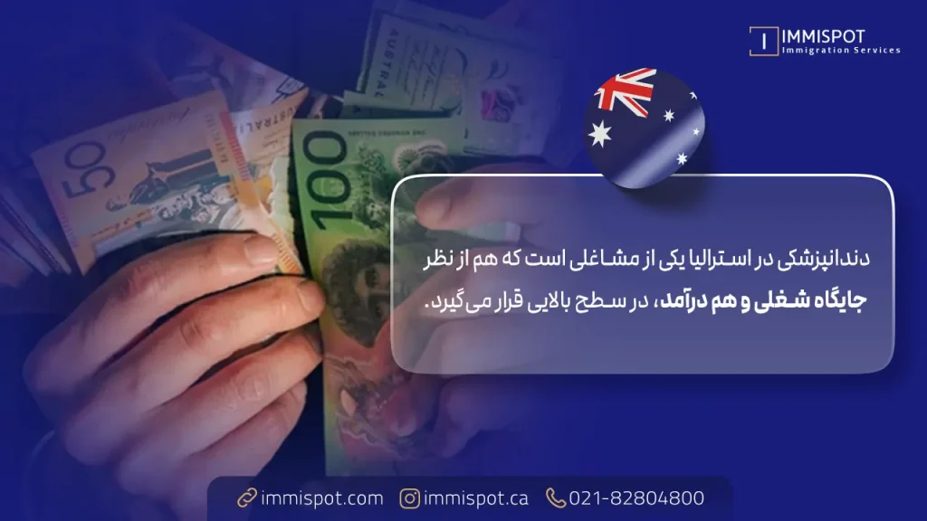 درآمد دندانپزشک در استرالیا