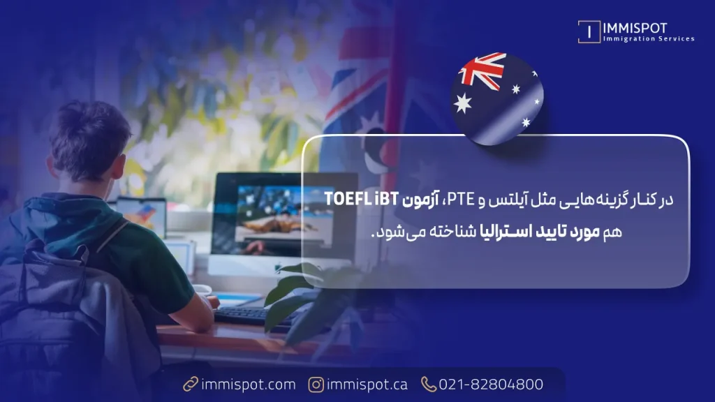 آزمون TOEFL iBT برای استرالیا