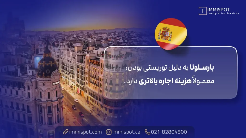 مقایسه هزینه زندگی در مادرید و بارسلونا