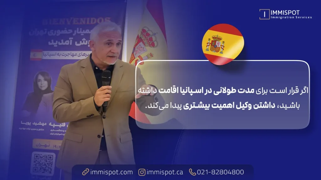 وکیل مهاجرت به اسپانیا