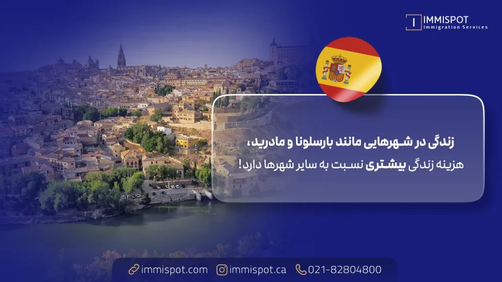 هزینه زندگی و حقوق کار در اسپانیا