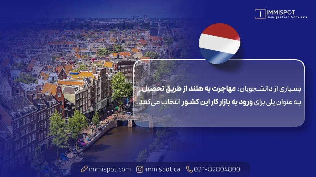 چرا تحصیل در هلند؟