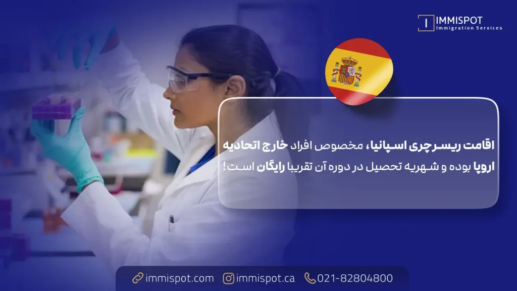 شرایط اقامت پژوهشی اسپانیا برای دکترا